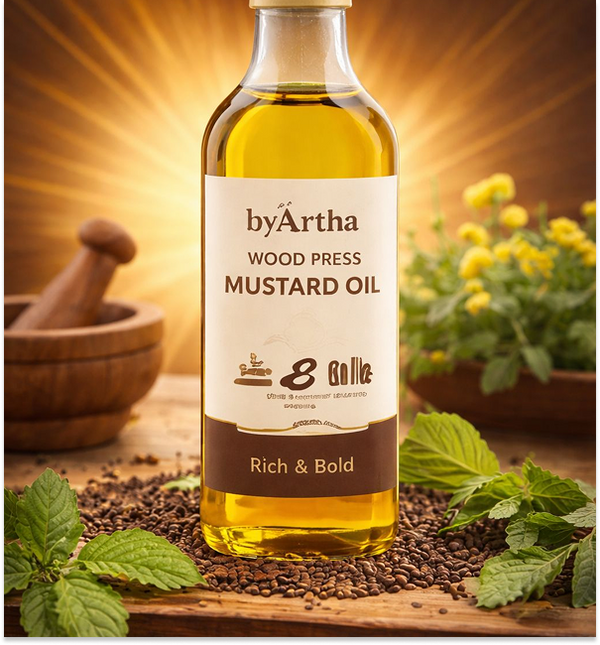 Wood Press Black Mustard Oil