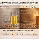 Wood Press Groundnut Oil